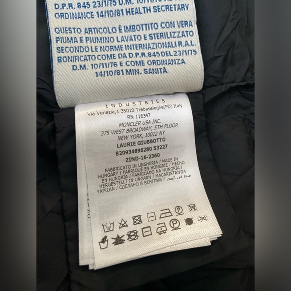 Moncler Laurie Down Filled Puffer Vest with Hood - Picture 10 of 16